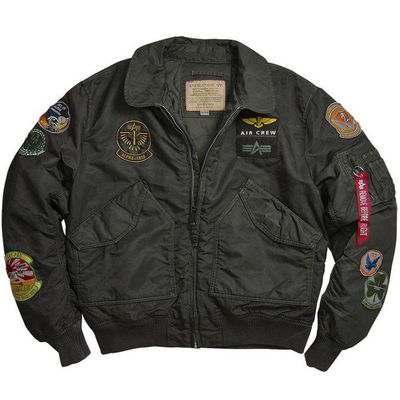 Картинка куртки Alpha Industries CWU Pilot Jacket - цвет черный