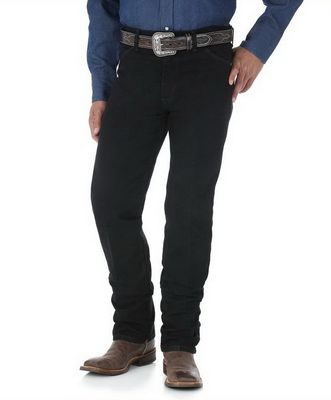 Фото джинсов Wrangler 13MSEWK Cowboy Cut Silver Edition Original Fit Jeans - Black