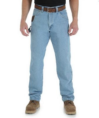Картинка джинсов Wrangler Riggs Workwear 3W020VI Carpenter Jeans - Vintage 
Indigo