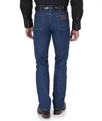 Фото джинсов Wrangler 0935 Cowboy Cut Slim Fit Boot Jean Rigid (жесткие)