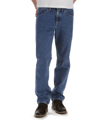 Картинка джинсов Lee Regular Fit Straight Leg Jeans - Pepper Stonewash