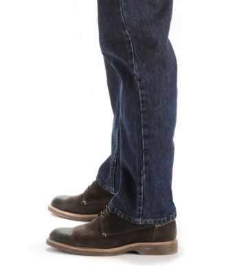 Картинка штанин джинсов Lee Regular Fit Straight Leg Jeans - Dark Stonewash 
вид