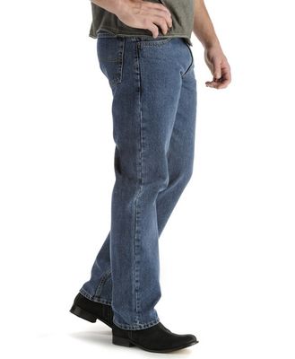 Картинка джинсов Lee Regular Fit Straight Leg Jeans - Medium Stone