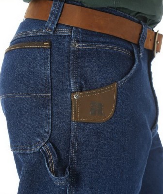 Картинка нашивки на джинсах Wrangler Riggs Workwear 3W020AI Carpenter 
Jeans - Antique Indigo