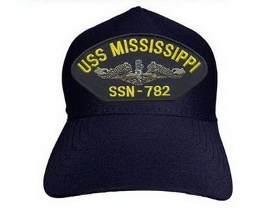 Картинка бейсболки USS Mississippi SSN-782