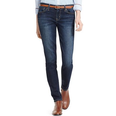 Картинка женских джинсов Tommy Hilfiger Classic Skinny Jeans - Midnight