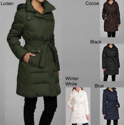 Картинка женского пуховика Tommy Hilfiger Big Sky Walker Down Coat, цвет 
Cocoa