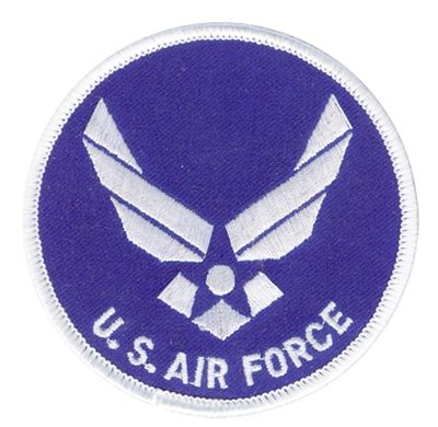 Картинка нашивки ВВС США U.S. Air Force Patch 3
