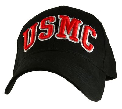 Картинка бейсболки Eagle Crest USMC Cap - Black