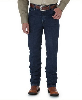 Фото джинсов Wrangler 936DSD Cowboy Cut Slim Fit Jeans - Dark Stone, вид 
спереди