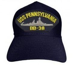 Бейсболка USS Pennsylvania BB-38