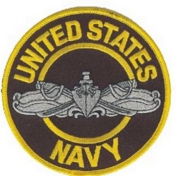 НАШИВКА UNITED STATES NAVY (SUR WARFARE ENL)