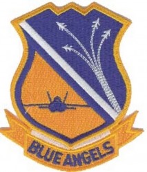 Нашивка BLUE ANGELS (4")