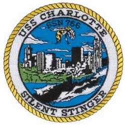 НАШИВКА USS CHARLOTTE SSN-766