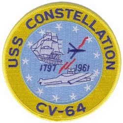 НАШИВКА USS CONSTELLATION CV-64