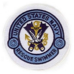 НАШИВКА RESCUE SWIMMER PATCH 4"