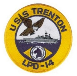 НАШИВКА USS TRENTON LPD 14 PATCH