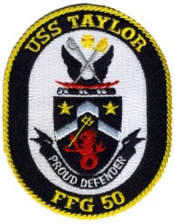 Нашивка USS Taylor FFG 50