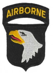НАШИВКА 101ST AIRBORNE (3")