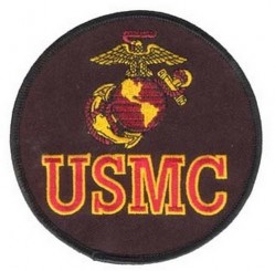 Нашивка USMC With Logo Patch 4"
