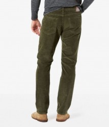 Джинсы вельветовые Dockers Slim Fit Cord Jeans - Dark Olive