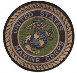 НАШИВКА UNITED STATES MARINE 4" PATCH