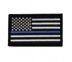 Нашивка USA Blue Line Flag