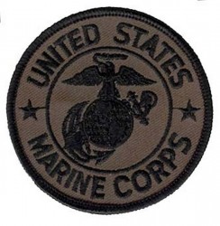 Нашивка U.S. Marine Corps 3" Olive Drab Green