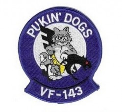 Нашивка VF-143 Pukin Dogs