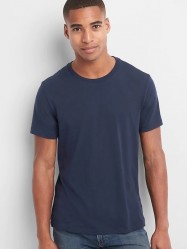 Футболка Gap Classic T-Shirt - True Indigo