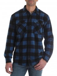 Флисовая рубашка Wrangler Plaid Wicking Fleece