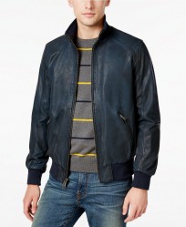 Кожаная куртка Tommy Hilfiger Industrialist Leather Jacket