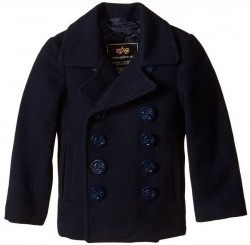 Дитячий морський бушлат Alpha Industries Boys USN Pea Coat