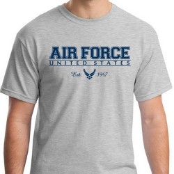 Футболка U.S. Air Force With Logo Date Ash Tee