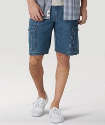 Джинсовые шорты карго Wrangler 60ACV Five Star Premium Denim