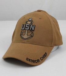 Бейсболка Eagle Crest Navy Senior Chief Coyote Brown Cap