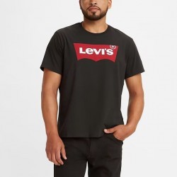 Batwing Logo Graphic Tee - Black