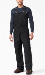 Комбинезон утеплённый Dickies Duck Insulated Bib Overalls - чёрный