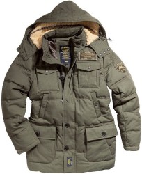 Куртка пуховик Alpha Industries Boss Jacket - Olive