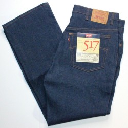 517 Vintage (1987) Original Red Tab Boot Cut Jeans - Rigid (made in USA)