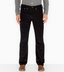 514 Straight Fit Corduroy Jeans - Black (вельветовые)