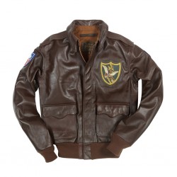 Летная кожаная куртка Cockpit A-2 Flying Tigers 23rd Fighter Group Jacket
