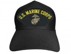 Бейсболка Eagle Crest US Marine Corps Black Cap