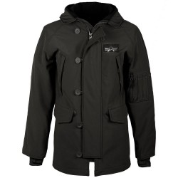 Куртка демисезонная Alpha Industries Softshell N-3B Parka - Black