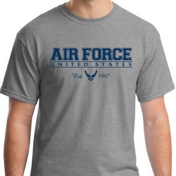 Футболка ВВС США U.S. Air Force With Logo & Date Tee