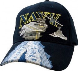 Бейсболка US Navy With Aircraft Carrier