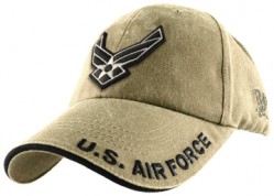 Бейсболка US Air Force Logo Cap - Khaki
