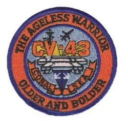 Нашивка USS Coral Sea CV-43
