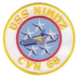 Нашивка USS Nimitz CVN-68