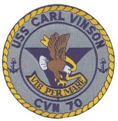 Нашивка USS CARL VINSON CVN-70